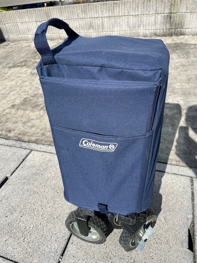 Coleman 折りたたみキャリーカート ネイビー Amazon | 【Amazon.co.jp限定】コールマン(Coleman) アウトドアワゴン