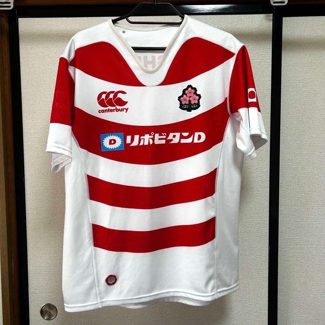 canterbury ラグビー日本代表ジャパン ユニフォーム 半袖 XL - メルカリ
