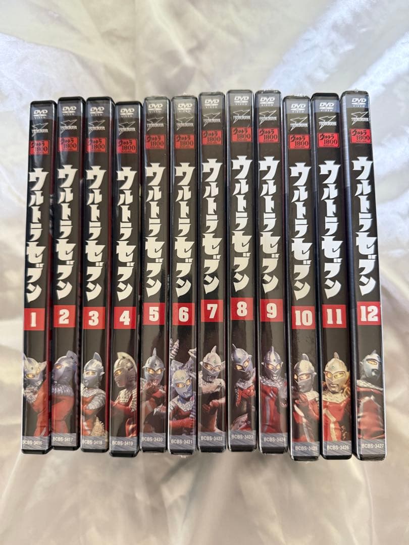 ウルトラセブン DVD 全巻セット - メルカリ