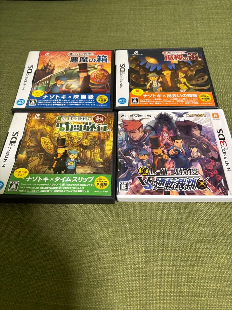 レイトン教授シリーズ4点セット - メルカリ