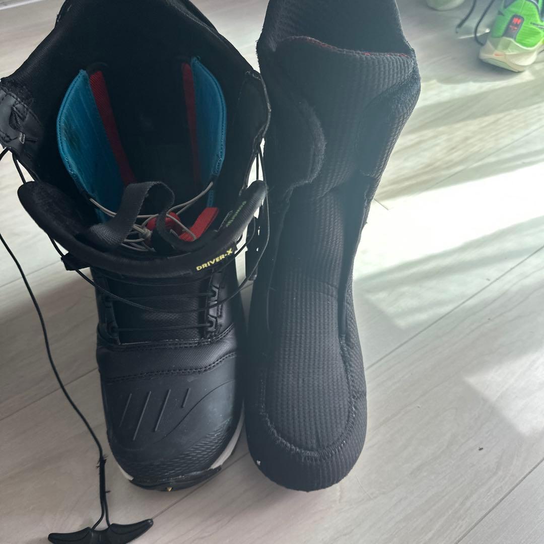 D-X ブラック スノーボードブーツ　27.5cm 9.5 us