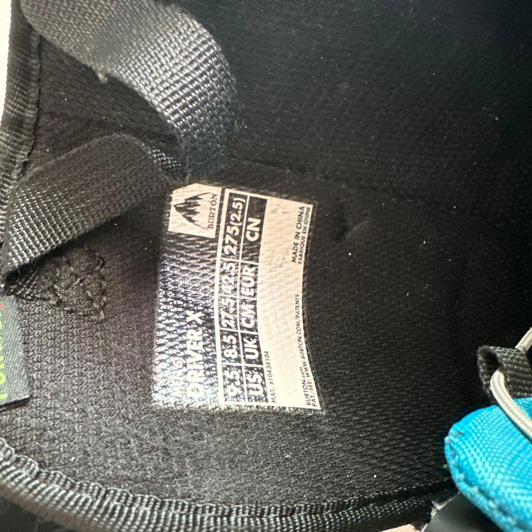 D-X ブラック スノーボードブーツ　27.5cm 9.5 us