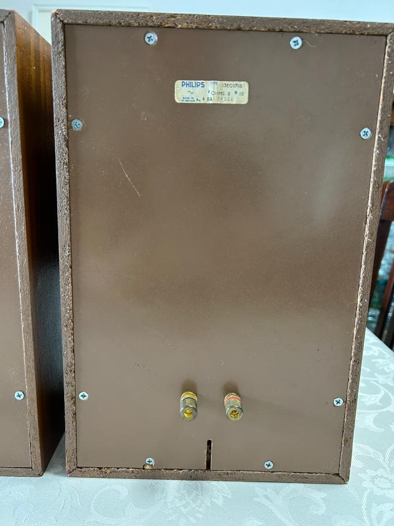 フィリップスPHILIPSオリジナル1970年代 スピーカー ペア美品 - メルカリ