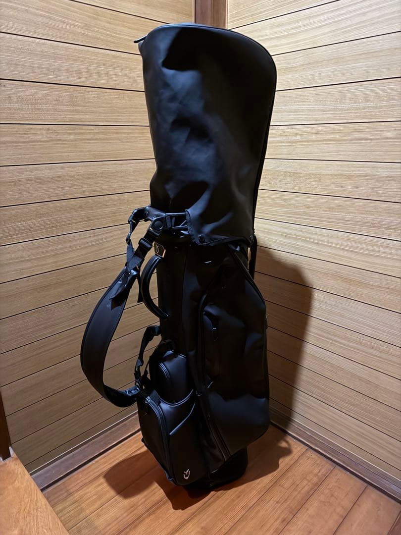 Vessel ゴルフバッグ 黒 VESSELコラボ】 スタンドキャディバッグ（ゴルフグッズ）｜VESSEL