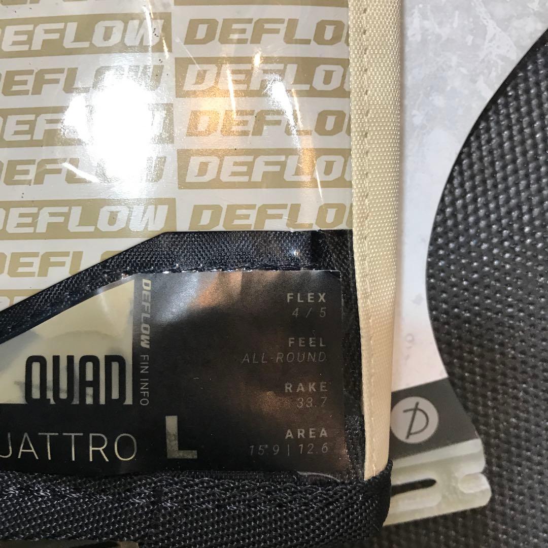DEFLOW SUPRA QUATTRO フィン Lサイズ - メルカリ