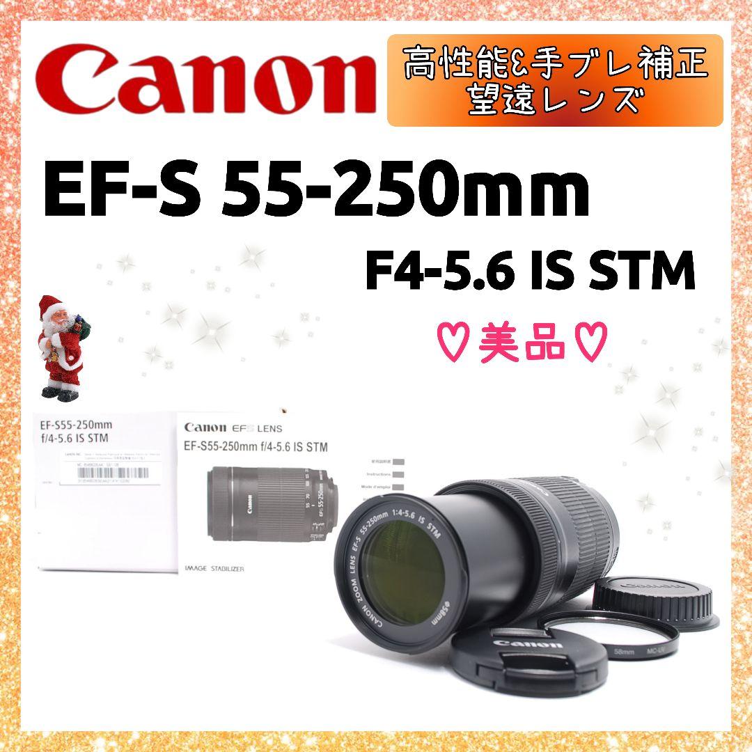 ❤即購入1000円OFF❤ Canon EF-S 55-250mm IS STM キヤノン Canon EF-S 55-250mm F4-5.6 IS STM 一眼カメラ用レンズ