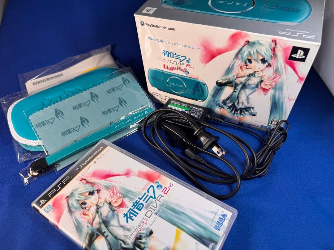 PSP PSP-3000 初音ミクprojectDIVA 2nd いっぱいパック - メルカリ