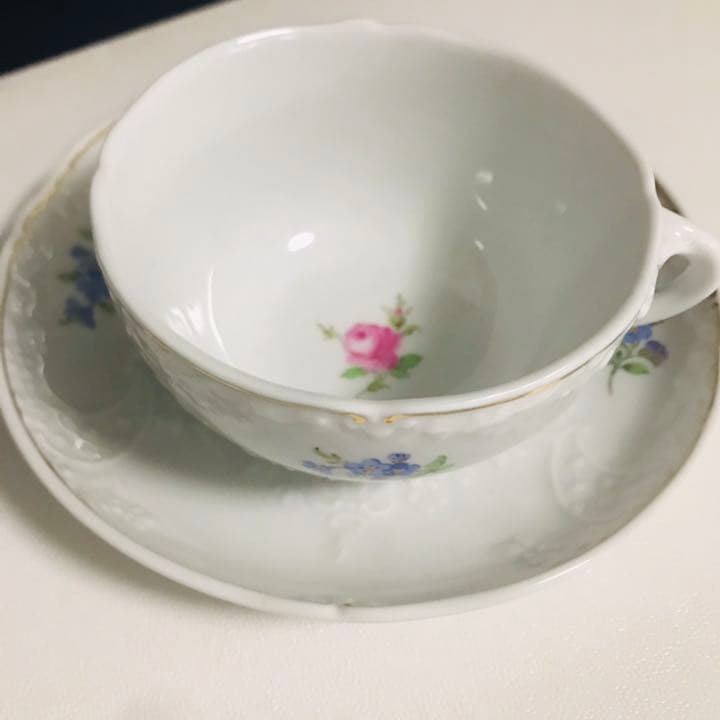 マイセン　ピンクローズ　勿忘草　ニューマルセイユリーフ　② Yahoo!オークション - 「マルセイユ」マイセン (ブランド別) の落札