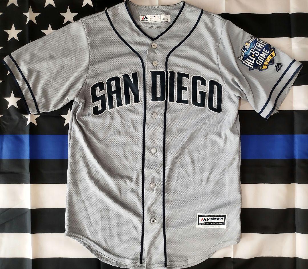MLB™ SANDIEGO PADRES 旧ユニフォーム S Majestic製 - メルカリ
