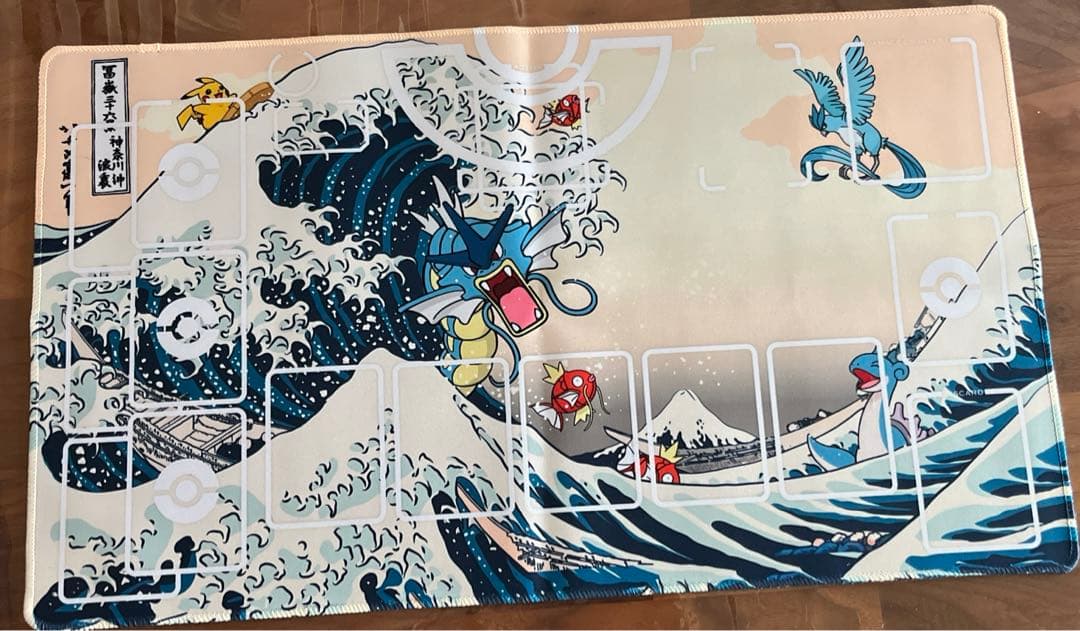 ポケモン 葛飾北斎 浮世絵 富嶽三十六景 プレイマット - メルカリ