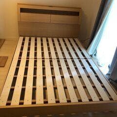 【福岡市限定】ダブルベッドフレーム ニトリ ベッドフレーム ダブルベッドフレーム(キエンザ MBR) | ニトリネット【公式】 家具