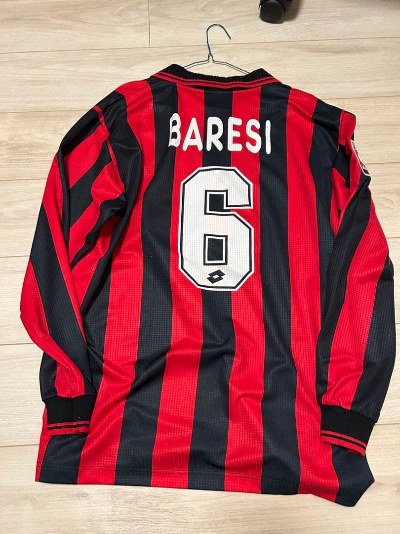 レア！ミラン バレージ選手引退試合 ユニフォーム 当時物 正規品
