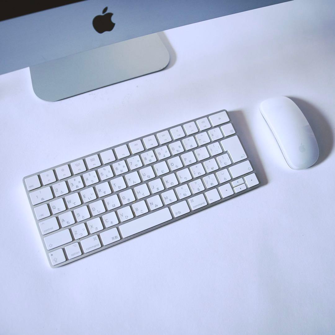 Apple iMac シルバー 本体 + キーボード + マウス - メルカリ