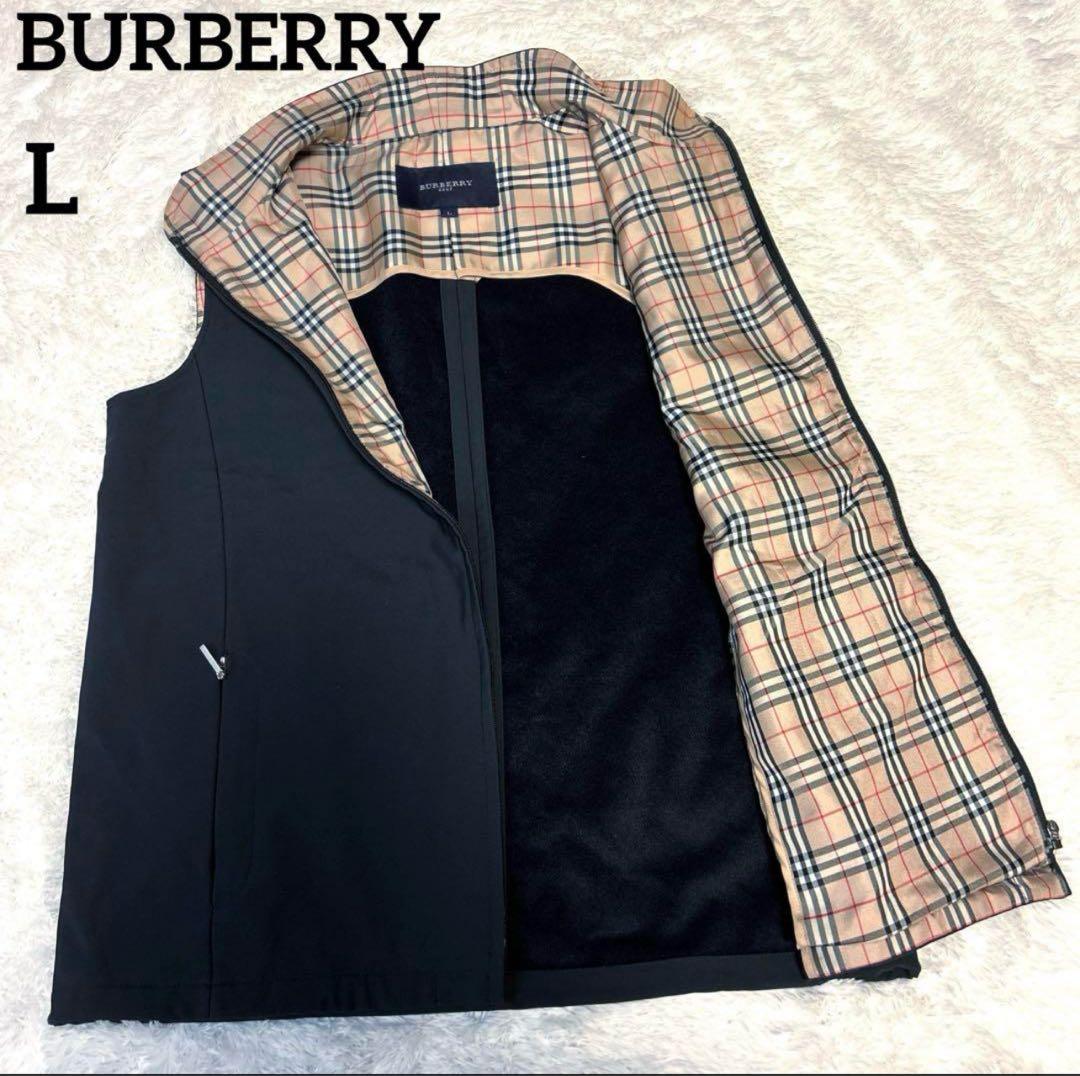 美品✨BURBERRY GOLF バーバリー ベスト L ノバチェック 暖かい - メルカリ