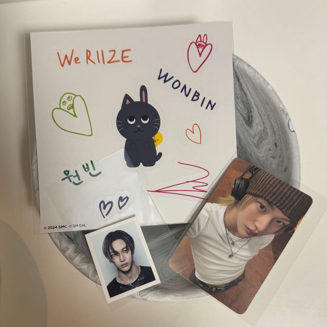 RIIZE ウォンビン トレカ ランダムトイ セット - メルカリ