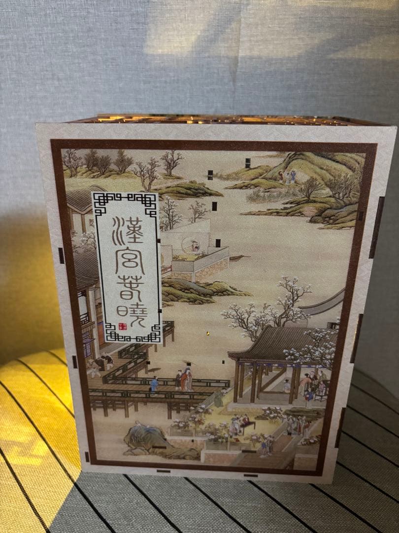 春暁の漢宮 ブックヌック オルゴール付き完成品 訳あり