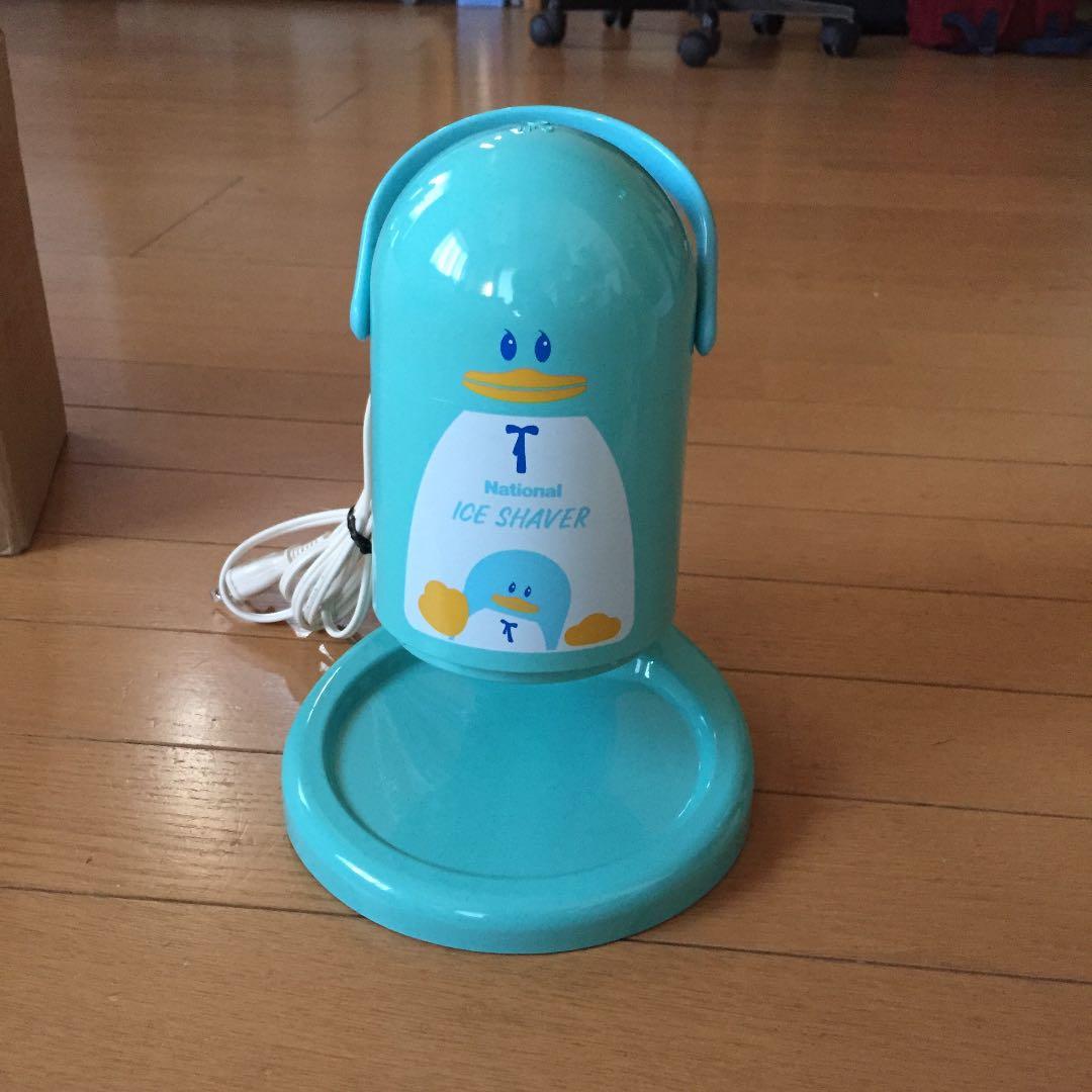ナショナル 松下電工 電気氷かき MF-U7 National MF-U7-EP 電動かき氷機 - メルカリ