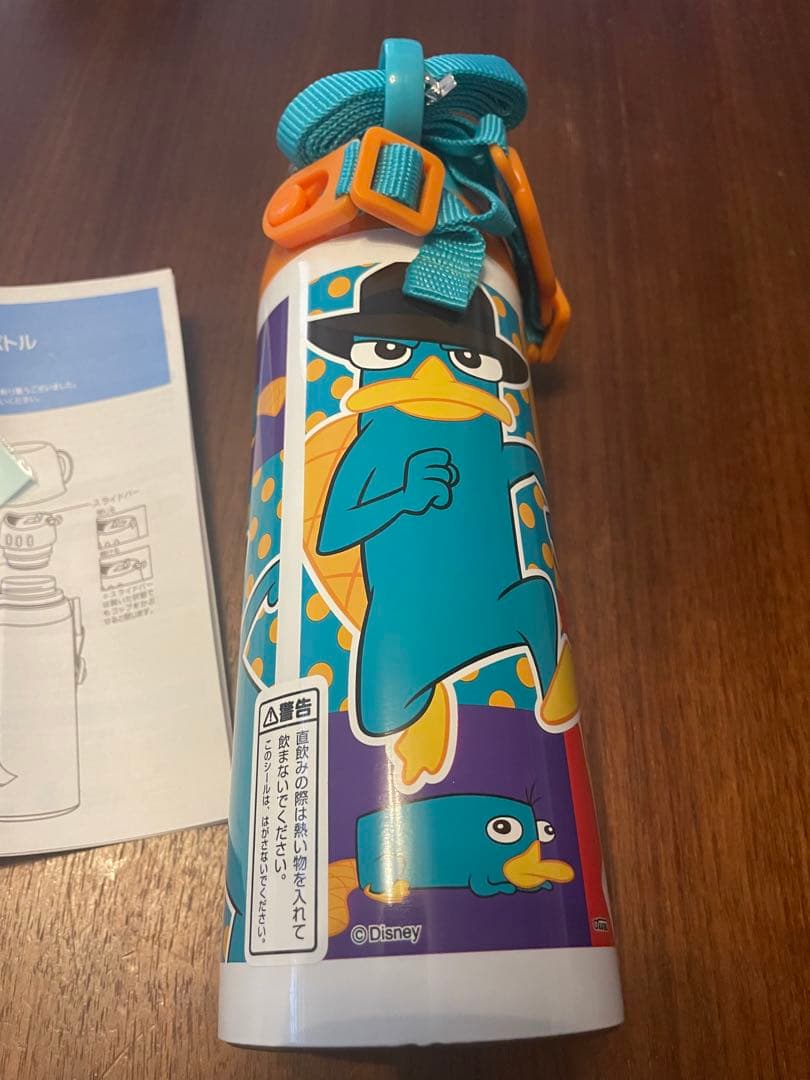 ディズニー フィニアスとファーブ 水筒 ステンレス - メルカリ