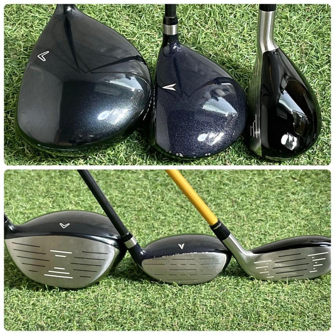 貴重レフティ】キャロウェイ ERC ゴルフクラブセット 11本 S メンズ 左