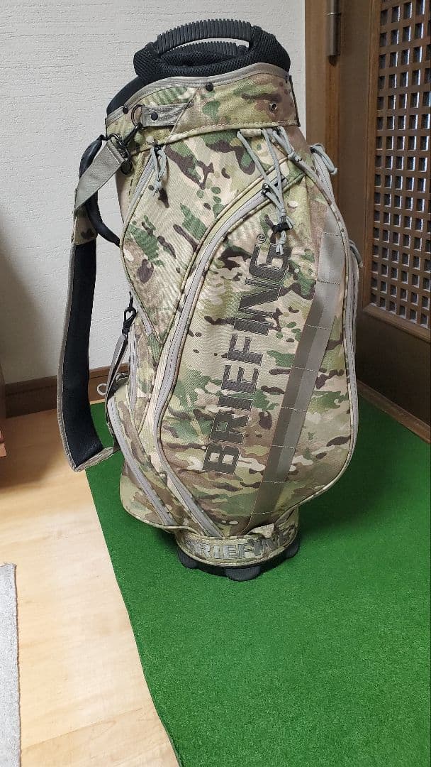 BRIEFING 迷彩キャディバッグ マルチカモ - メルカリ