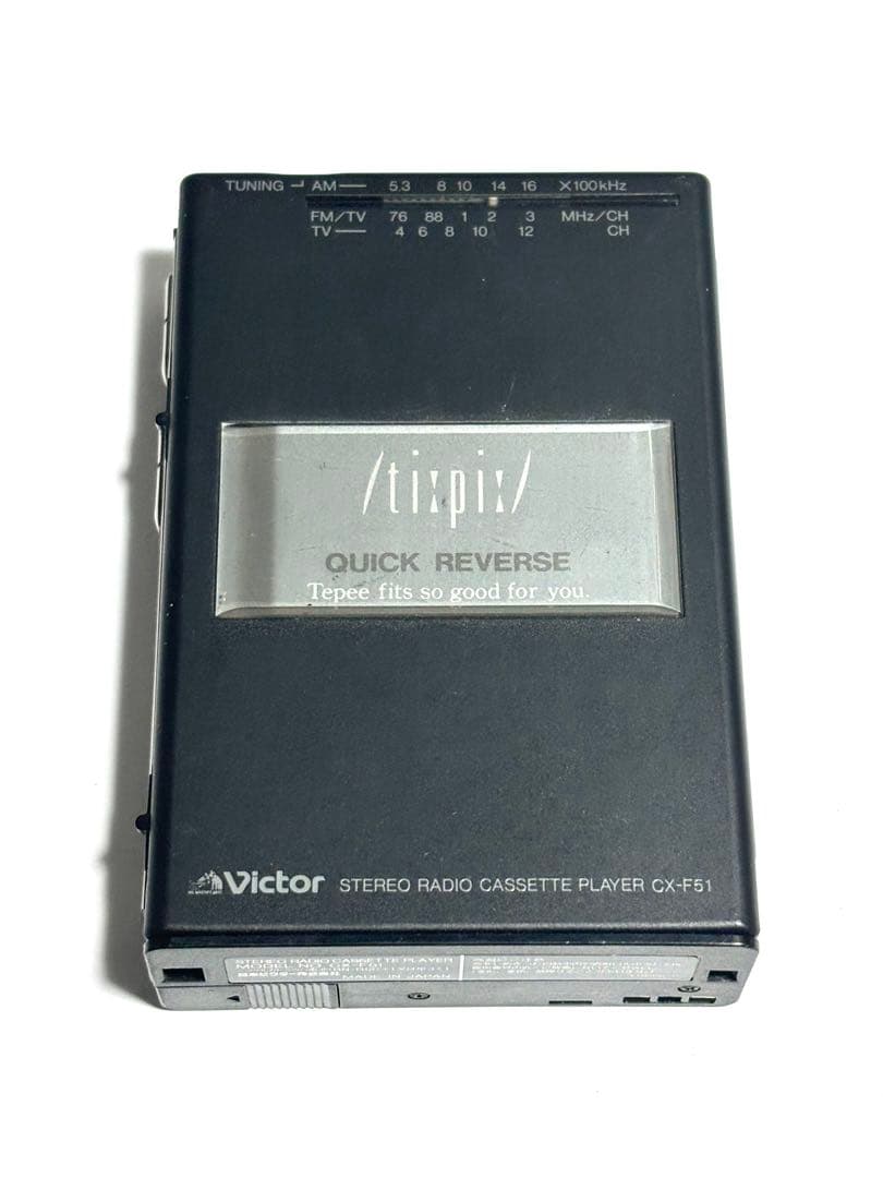 Victor カセットプレーヤー CX-F51 ジャンク品 - メルカリ