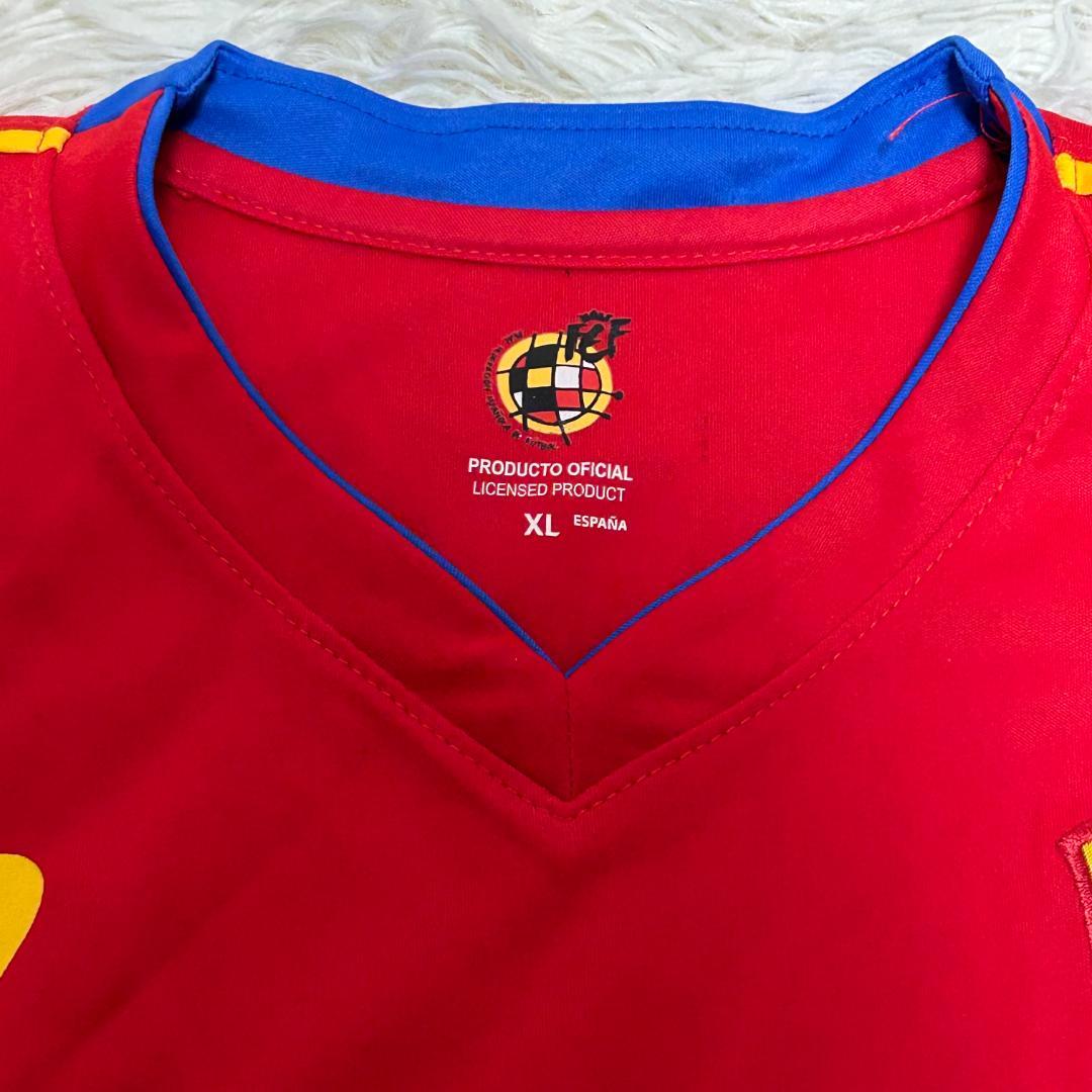 人気 ダビド・ビジャ スペイン代表 トレーニングシャツ サッカー 半袖