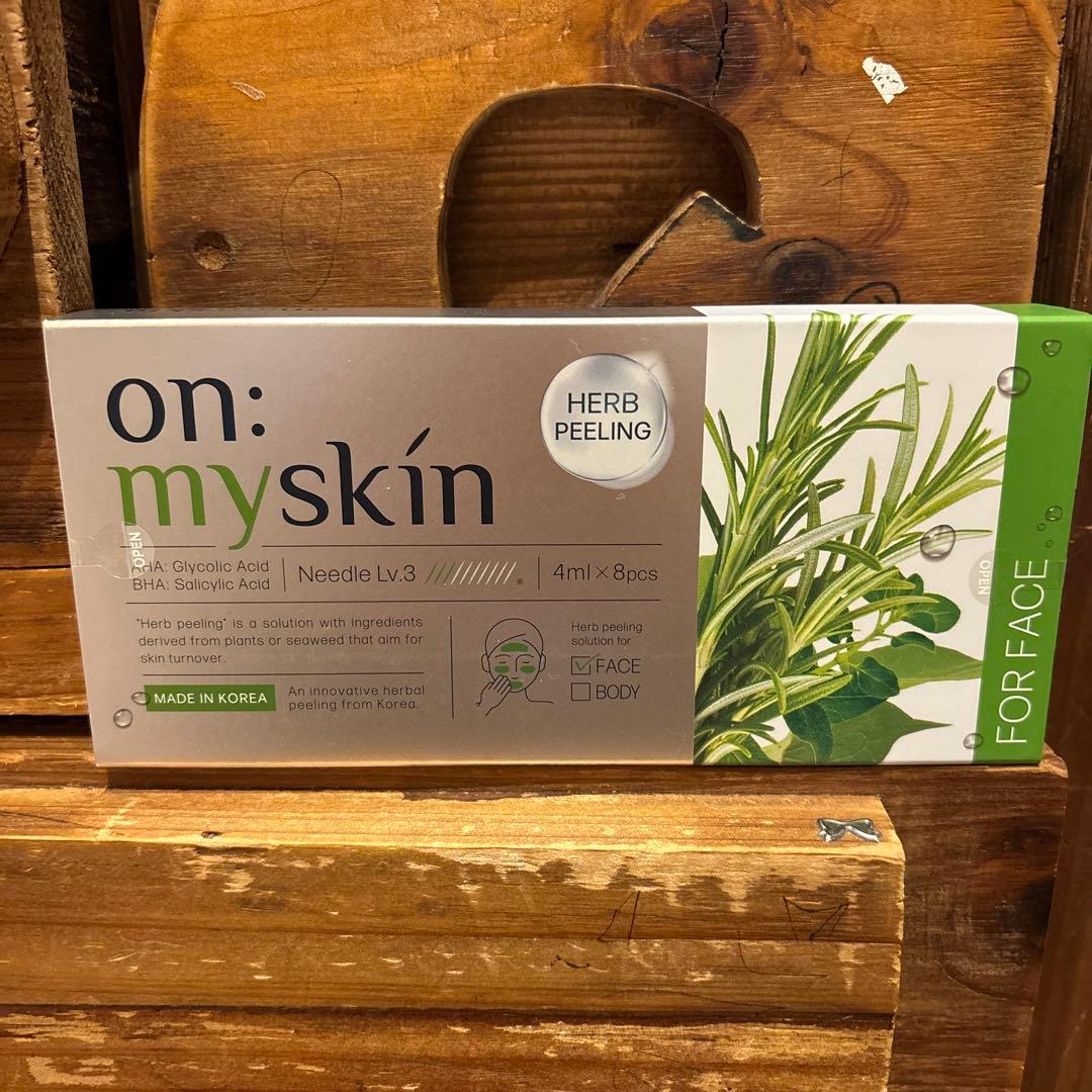on: myskin ハーブピーリング 4ml x 8pcs - メルカリ