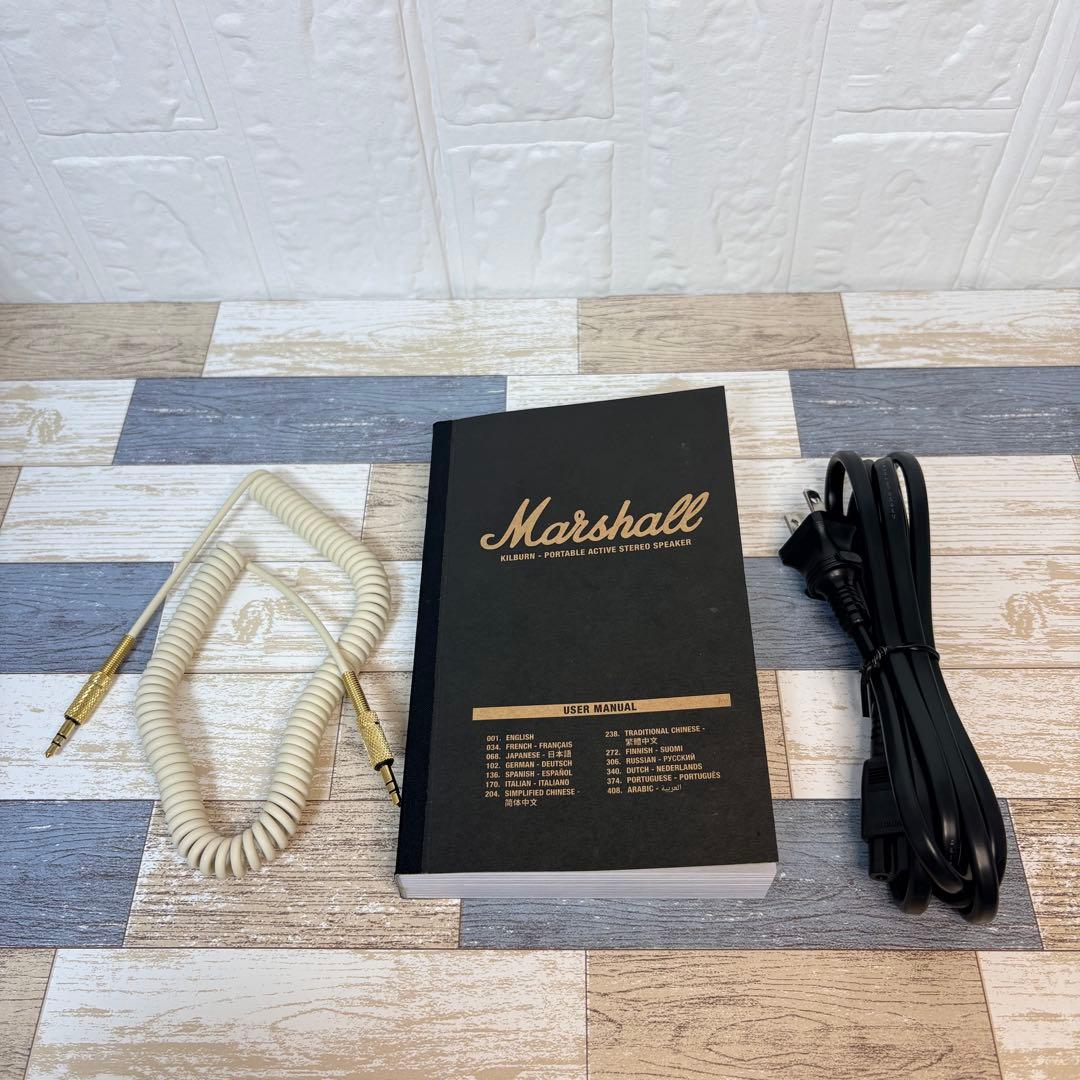 極美品✨希少カラー Marshall Kilburn 初代 クリーム - メルカリ
