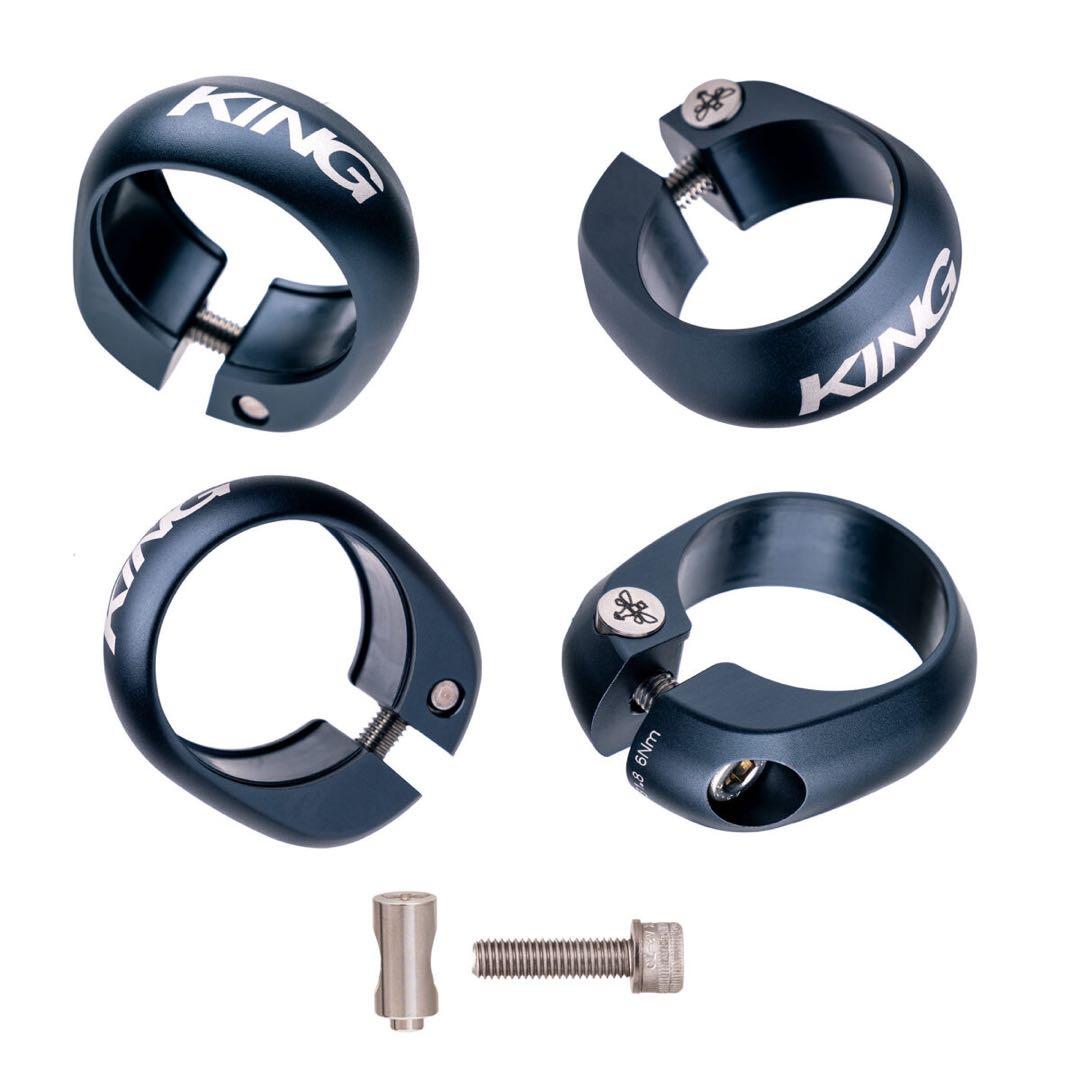 パーツ King Seatpost Collar 30.0mm Midnight