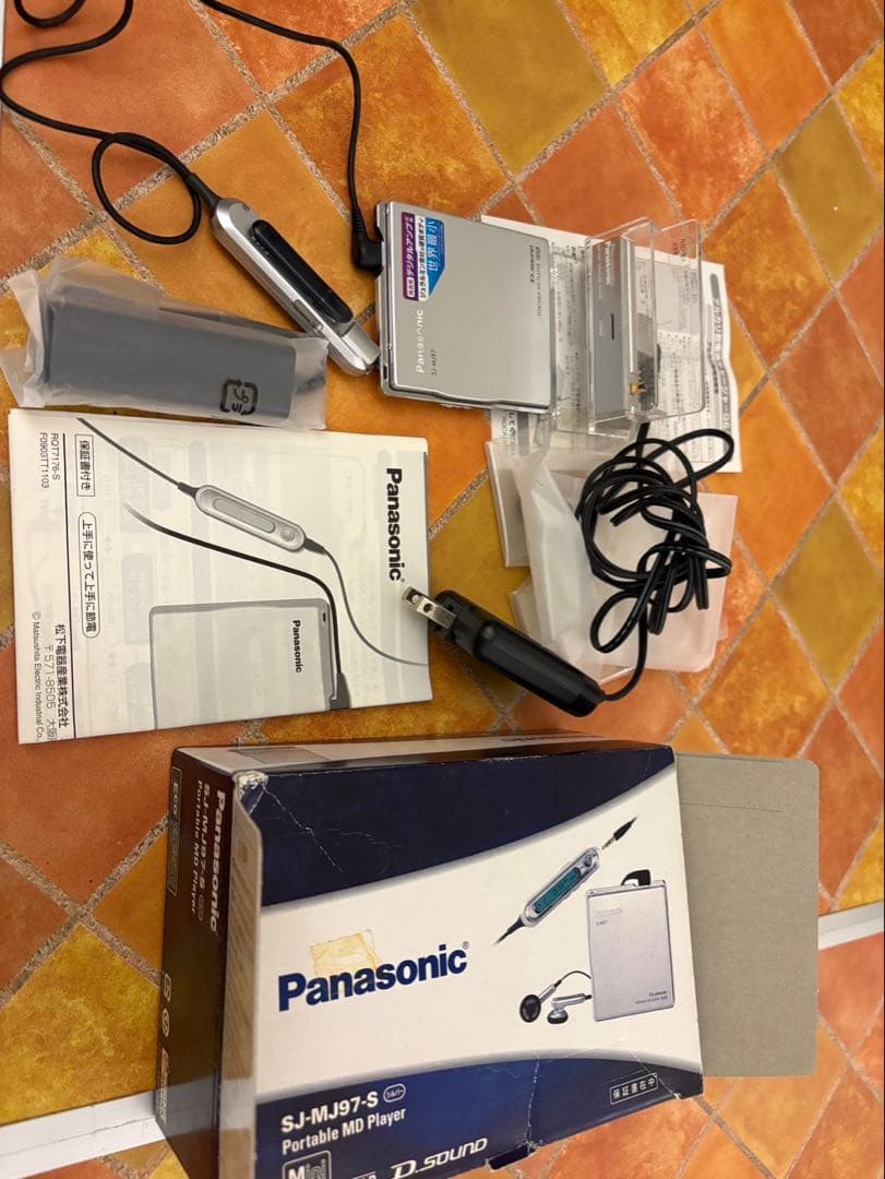 Panasonic SJ-MJ97 ポータブルMDプレーヤー - メルカリ