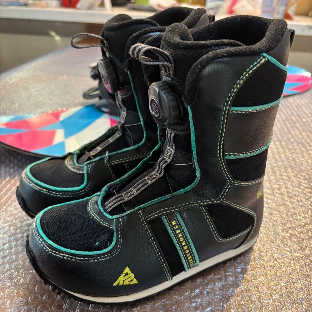 ジュニア　キッズ　スノーボードセット　K2 BOAブーツ 19.5cm head