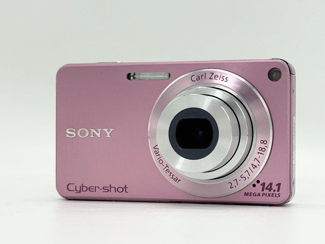 SONY Cyber-shot DSC-W350 ピンク 14.1MP 難あり