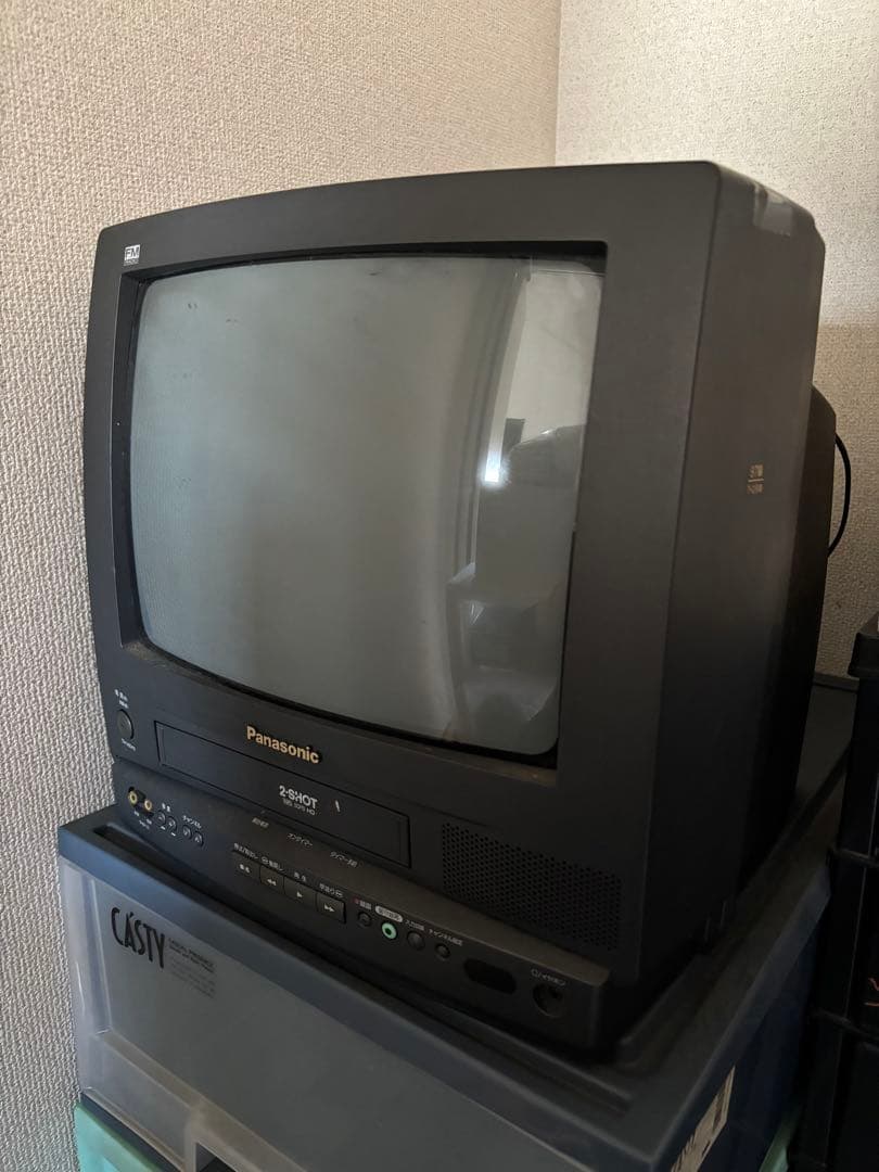 Panasonic 97年式 テレビ ビデオ TH-14ZV10 ジャンク - メルカリ