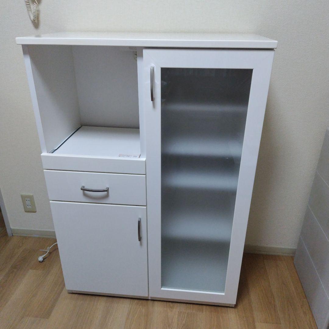 トウ　ニトリ　レンジボード (コパン T 80MRB WH) ニトリ（NITORI） 幅80cm レンジボード (コパン T 80MRB WH) キッチン