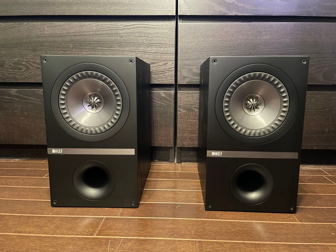 KEF Q300 (ブラック・2ユニット1組) KEF Q300 Coaxial Bookshelf Speakers - Like New