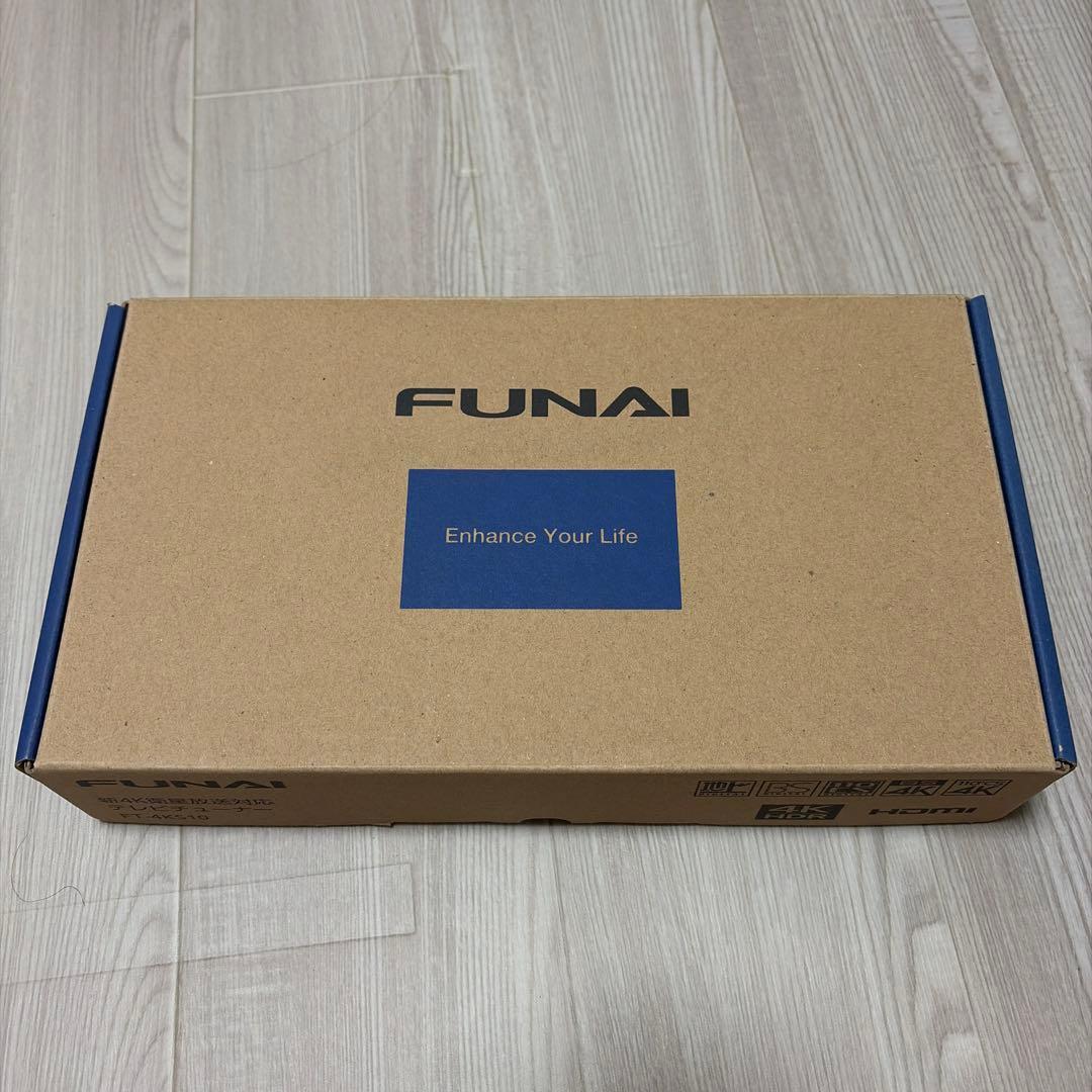 【新品・未使用・箱付き】 FUNAI 4Kチューナー FT‑4KS10 FUNAI、新4K衛星放送に対応した4Kチューナー「FT-4KS10」 - 価格.com