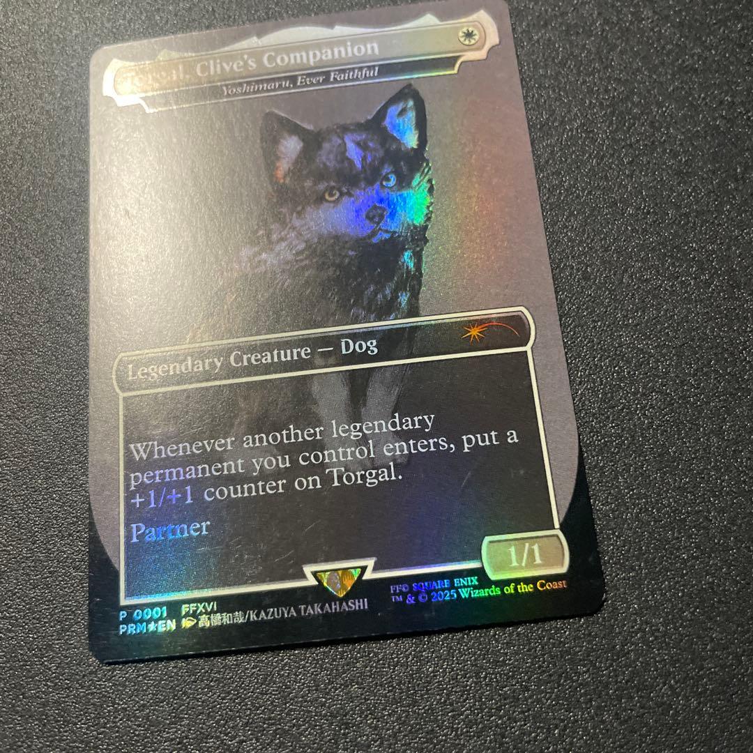 MTG foil 英語版 Torgal, Clive's Companion - メルカリ
