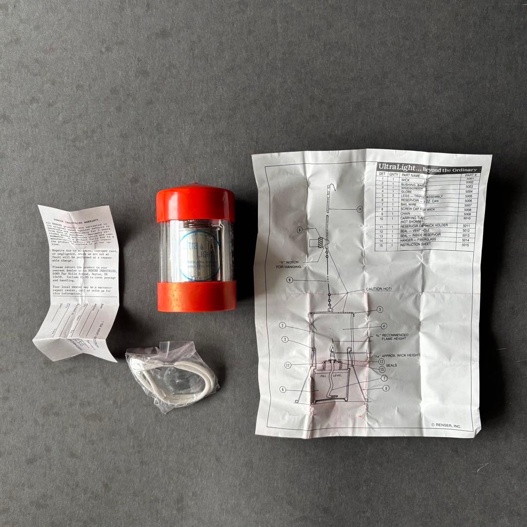 Renser Industries Ultralight ランタン ランプ - メルカリ