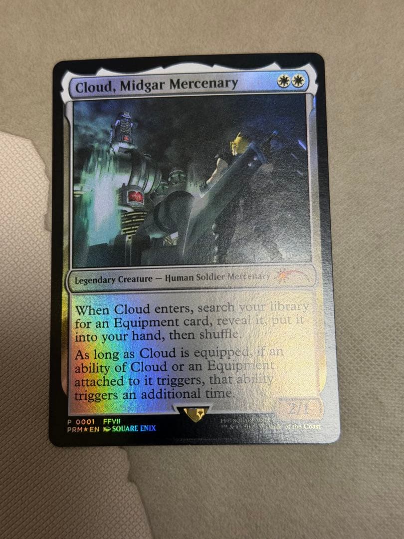 MTG ミッドガルの傭兵、クラウド 海外限定版 ミントモール / MINT GAMES MTG(東日本橋) / 【FIN】【JPN】〈010-M-W