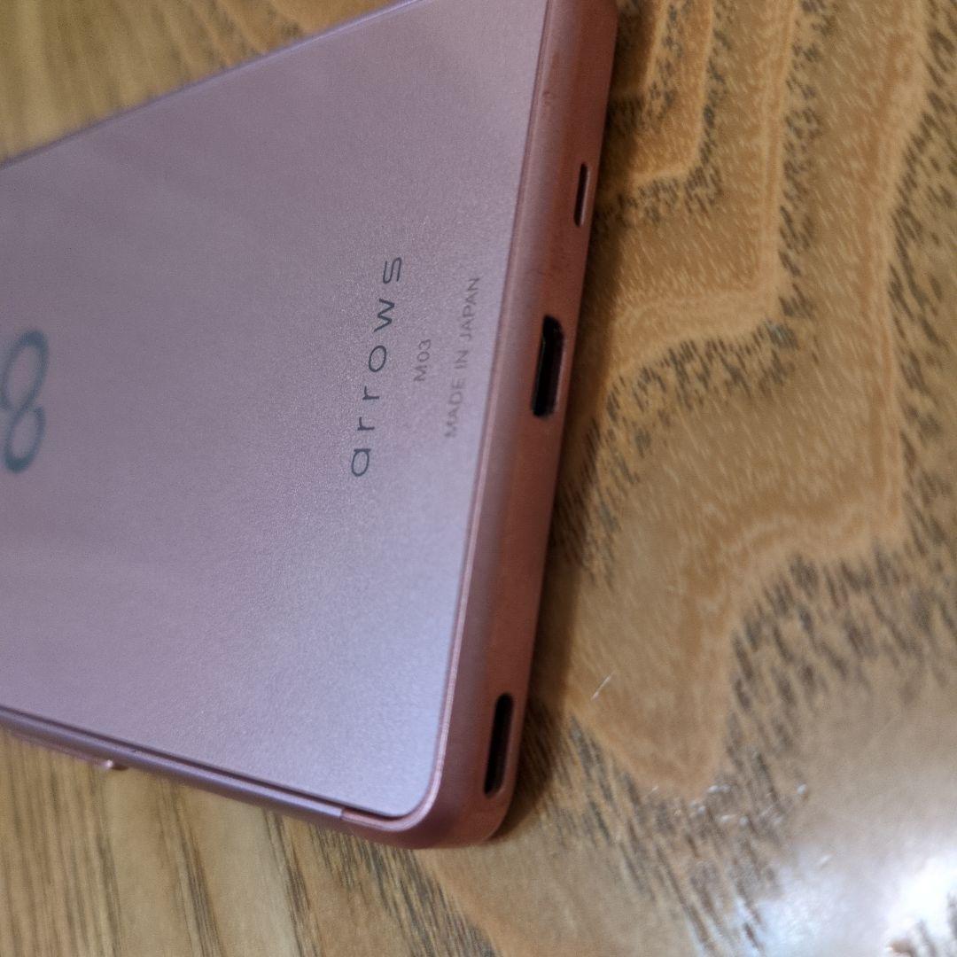 Fujitsu arrows ピンク スマートフォン 本体 - メルカリ