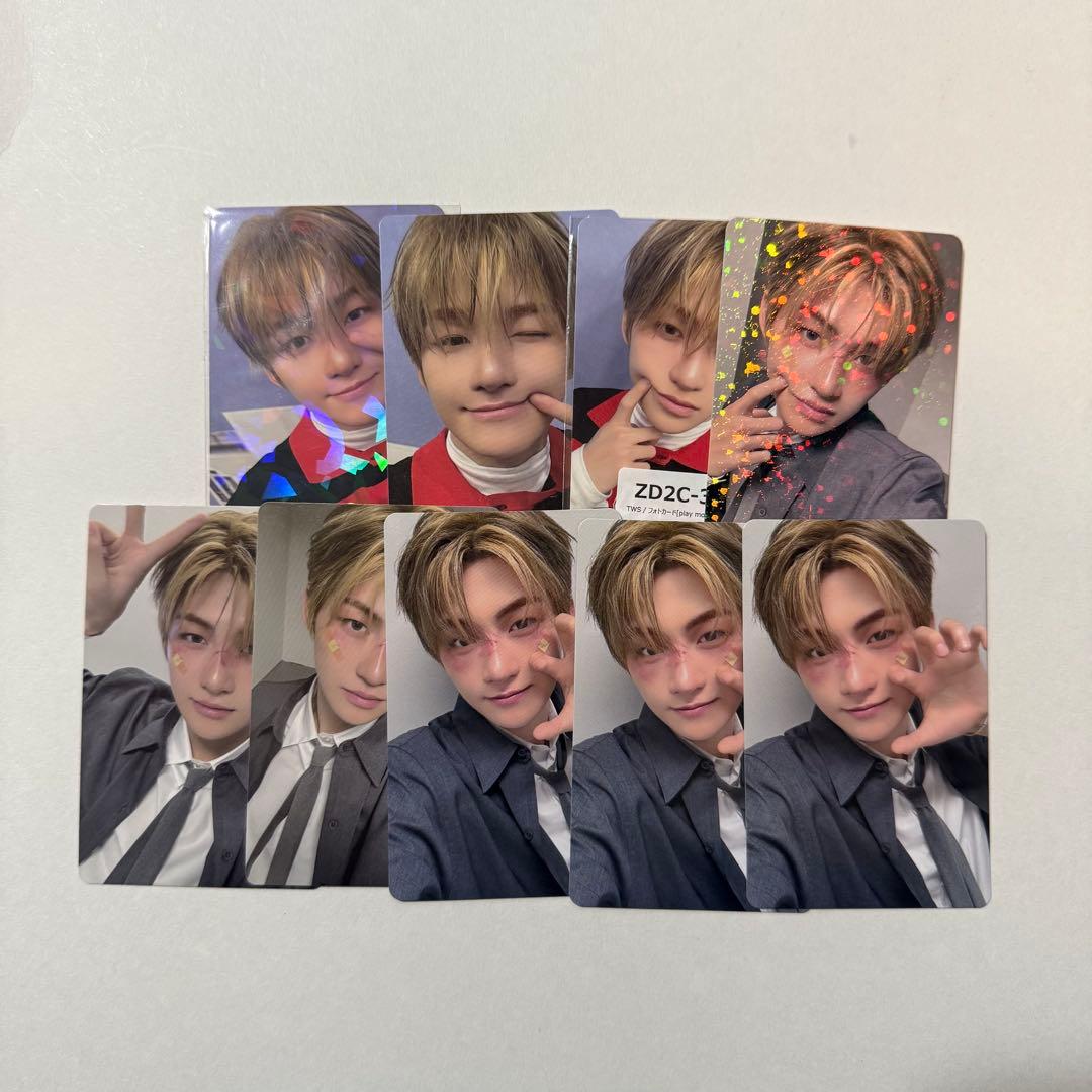 TWS playhard ジフン トレカ セット - メルカリ