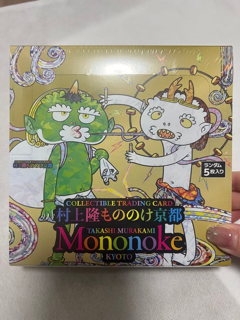 【新品未開封】村上隆もののけ京都 トレーディングカードbox ムラカミフラワーズ 村上隆もののけ京都 COLLECTIBLE TRADING CARD BOX