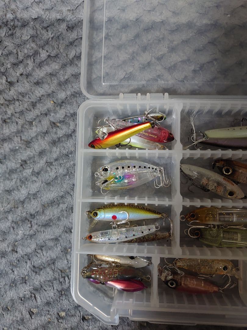 最終値下げ！！ライトゲーム引退！！メバル用プラグセット ケース付