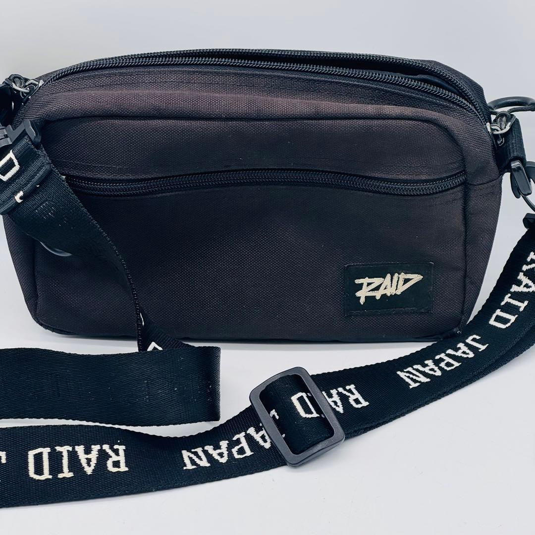 人気】レイドジャパン RJショルダーポーチ ブラック RAID JAPAN - メルカリ