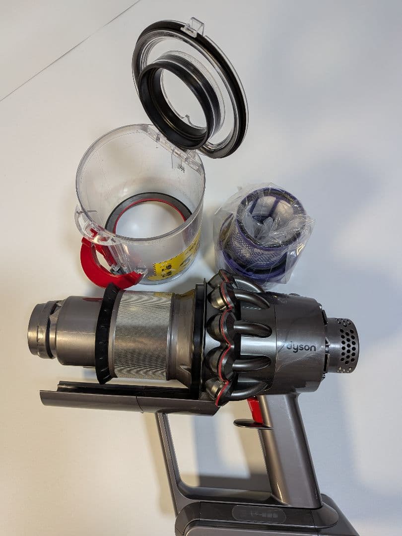 ba530 55分 ダイソン 掃除機 SV12 ソフトヘッドローラー 動作保証 掃除