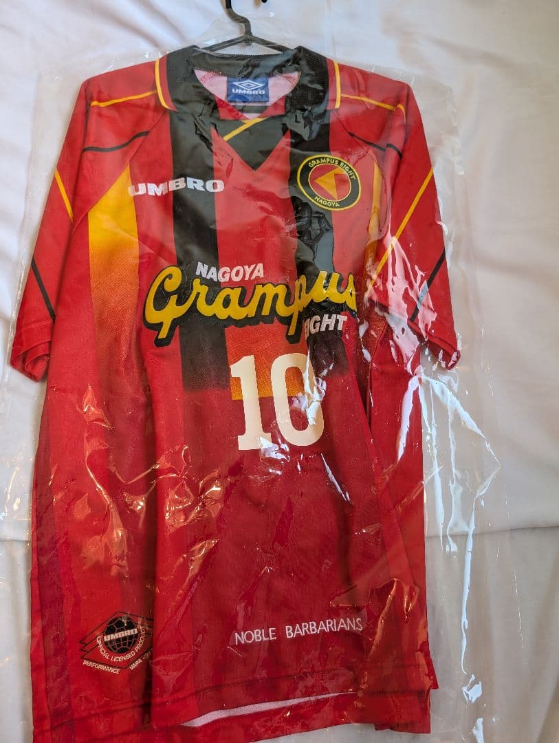美品・希少アンブロ製】ストイコビッチ/名古屋グランパス/H/97年モデル