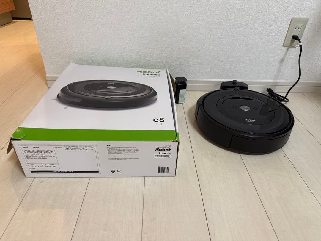 【動作確認済／美品】iRobot ルンバ e5 アプリ連携可・付属品完備 動作確認済／美品】iRobot ルンバ e5 アプリ連携可・付属品完備