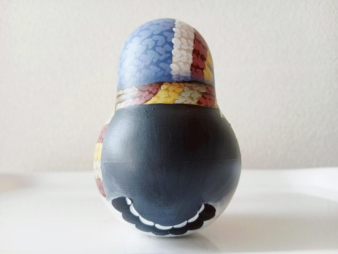 【CBT087】9cm級 おきあがりこぼし(大) スベトラーナ　ウソ