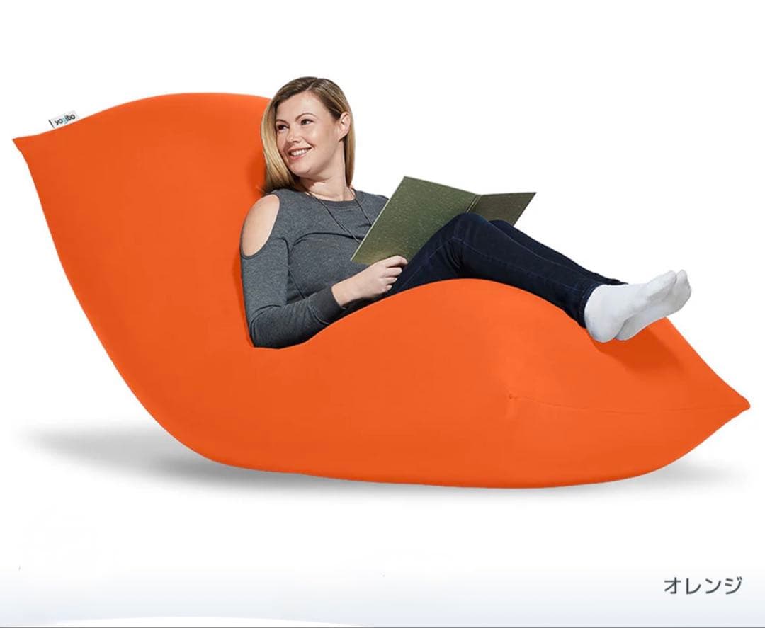 Yogibo Max ビーズクッション オレンジ Amazon.co.jp: Yogibo Max ヨギボー マックス オレンジ ソファー