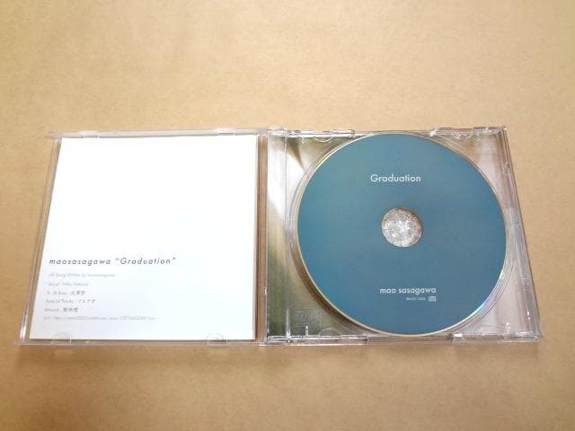 玲*音様 ★ 笹川真生 mao sasagawa CD 「Graduation」